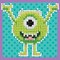 Diamond Dotz Kits - Disney Mike Wazowski Fun Diamond Painting Artwork Kit Diamond Painting Kits, Diamond Art Kits for Adults, Gem Art, Diamond Art, Diamond Dotz Kits